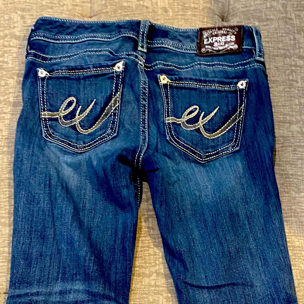 Express Skinny Stella Low Rise Jeans - 2 / 2R